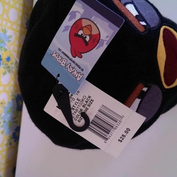 Angry Birds Unisex Beanie Winter Hat Reversible Bomb Have A Blast One Size $28 - Picture 4 of 5